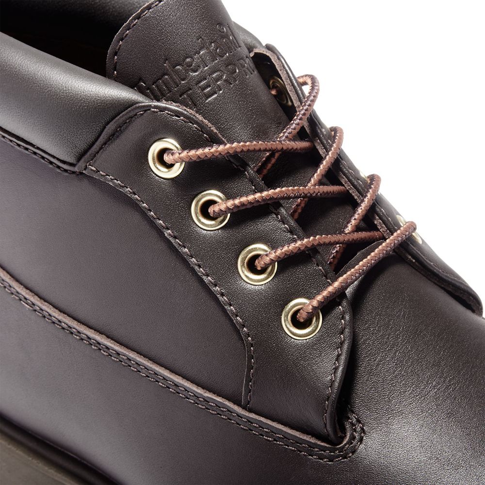 Botas de Seguridad Timberland Hombre Waterproof Marrones Oscuro - Chile YXM-547126